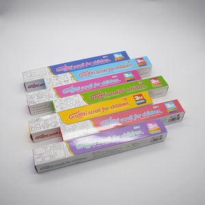 子供のための教育絵画おもちゃ落書きスクロール描画壁ポスター着色紙ロール300cm長さ - Product Image 3