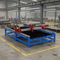Machine de découpe plasma CNC portative légère à portique, contrôleur à double rail, pour petit atelier