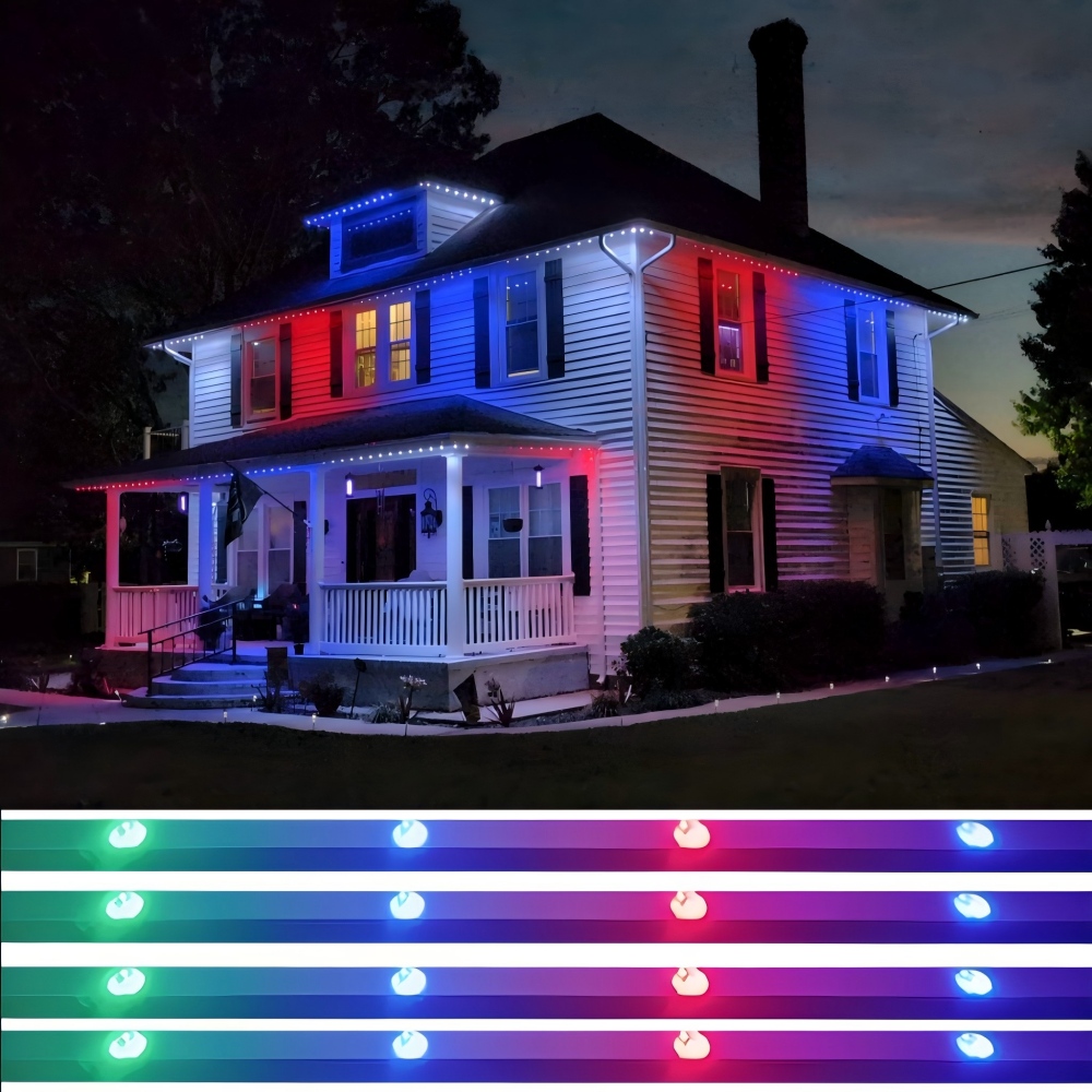 Misrabbit DC12V 30mm RGBW Permanent Pixel Light - Outdoor Christmas Decoration IP68