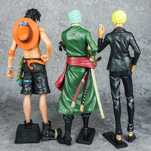 Figurine <span class=keywords><strong>d</strong></span>'action <span class=keywords><strong>d</strong></span>'anime en PVC de haute qualité 27-28 cm - One Piece Roronoa Zoro Portgas <span class=keywords><strong>D</strong></span> <span class=keywords><strong>Ace</strong></span> pour cadeaux - Product Image 3