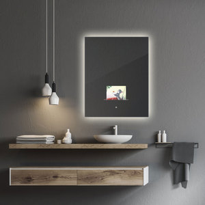 Espejo Vercon con pantalla táctil para baño de 10,1 pulgadas con sistema operativo <span class=keywords><strong>Android</strong></span> integrado con control inteligente Wi-Fi habilitado para espejo habilitado para <span class=keywords><strong>Bluetooth</strong></span> - Product Image 1