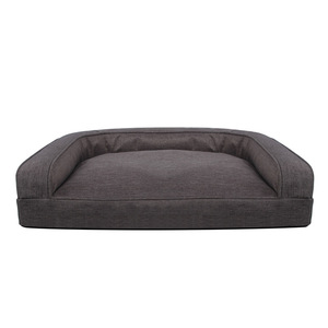 Sofá cama de lino para mascotas, accesorio lavable, de lujo, cálido, a la moda - Product Image 2