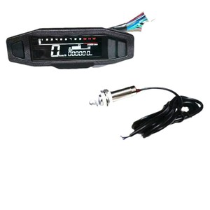 New South American Mini-Va HD <strong>LCD</strong> Speedometer Adjustable Carburetor EFI Speed Gauge For Motorcycles - Product Image 5
