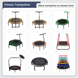 Phòng tập thể dục trong nhà hình lục giác hình bát giác <span class=keywords><strong>Trampoline</strong></span> người lớn tập thể dục nhảy Mini <span class=keywords><strong>Trampoline</strong></span> Thể dục dụng cụ <span class=keywords><strong>Trampoline</strong></span> giường - Product Image 4
