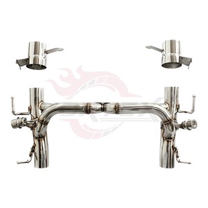 Escape Valvetronic de Acero Inoxidable Vortex para Ferrari 488 GTB Spider, Silenciador de Alto Rendimiento con Tubo en X y Puntas - Product Image 4