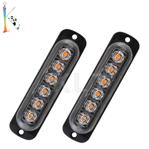 Nueva Barra de Luces de Emergencia <span class=keywords><strong>Calite</strong></span> de 6 LED, Luz Estroboscópica de Aluminio para Auto, Camioneta, Motocicleta, 12-24V, 1 Año de Garantía - Product Image 6