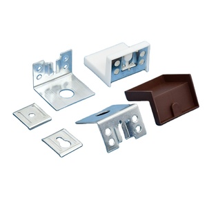 Conector de Esquina Grande de Plástico para Muebles, Conector de Esquina Grande para Gabinetes de Pared - Product Image 1