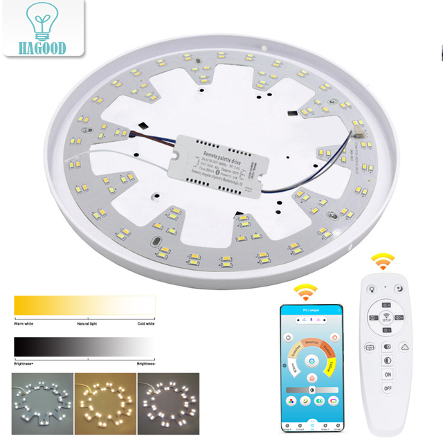 Smart 2.4G Replacement Light Source Surface for Remote Control Chandelier Ceiling Led Down Light Ceiling Light Controller
