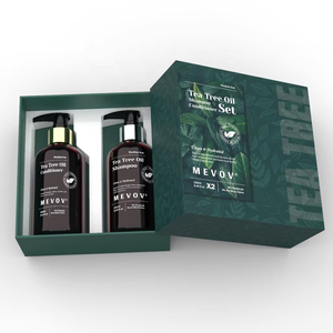 Set <span class=keywords><strong>Shampoo</strong></span> e Balsamo all'Olio di Tea Tree ODM OEM, Cura dei Capelli Idratante Senza Parabeni, Purifica il Cuoio Capelluto, Ammorbidisce e Dona Lucentezza - Product Image 6