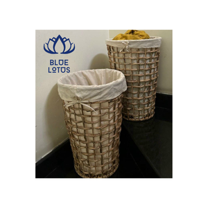 ตะกร้าใส่ของแฮนด์เมดสำหรับใส่ของในห้องน้ำที่ทำจากเวียดนาม - Product Image 1