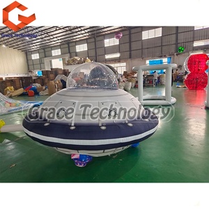 Pallone Gonfiabile Gigante a Forma di <span class=keywords><strong>UFO</strong></span> con Luci LED Disco Volante Gonfiabile per Eventi - Product Image 5
