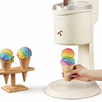 Machine à glaces automatique mini pour la maison, machine à cônes de fruits
