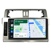 Navigateur GPS Android 14 pour Toyota Prado 2014 2015 2016 2017 Écran tactile / WiFi / USB Stéréo DSP Caméra Cartes du monde entier Écran IPS