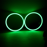 Anneaux halo led étanches 12V switchback rgbw à changement de couleur pour BMW e60