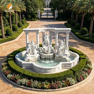 <span class=keywords><strong>Fontaine</strong></span> de Trevi en marbre de luxe MILY, design européen, sculptée à la main, personnalisable, disponible pour la <span class=keywords><strong>d</strong></span>écoration extérieure de château ou de villa - Product Image 1