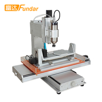 Routeur en bois de commande numérique par ordinateur de 5 axes HY-6040 1500W Vertical en métal machine de gravure cnc fraiseuse pour le Cuivre En Aluminium
