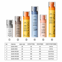 Flacon pulvérisateur à brume fine personnalisé en PET 100 ml avec pompe et marquage à chaud pour crème solaire, shampoing, perruques, masque facial, lotion
