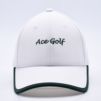 Casquette de baseball personnalisée, chapeaux de golf, broderie, logo Ace, unisexe, perforée, découpe au laser, trous percés, casquette de baseball Gorras