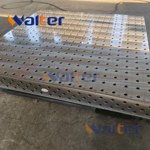 Mesa de Soldadura 3D, Plataforma de Acero, Diseño de Hierro Fundido, Opción Nitrurada D28 D16, Fácil de Operar, Bloque en V, Pernos de Fijación, Certificación CE ISO - Product Image 1