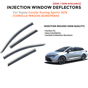 Deflectores de Ventana Laterales para Toyota LC200 2008-2019 Protector de Lluvia Accesorios de Coche - Product Image 2