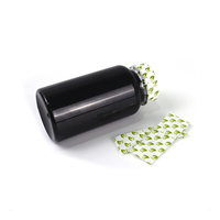 Manchon thermorétractable en PVC PET pré-découpé, étiquette imperméable pour l'emballage des bouchons de bouteilles en plastique