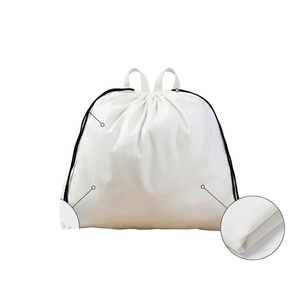 Bolsa de Lona de Algodón Personalizada con Cordón y Logotipo Impreso, Embalaje para Regalo, Opciones de Impresión Múltiple, Muestras en 3-5 Días Laborables - Product Image 1
