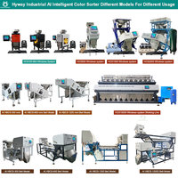 50-8000 Kg/u Koffiebonen Rijst Gierst Graan Plastic Zout Quinoa Bosbessen Noten Thee Kleur Sorteermachine Kleur Sorteermachine