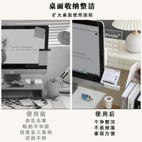 Lampe d'écriture OEM d'usine tableau blanc de bureau clair avec support tableau d'affichage LED tableau effaçable tableau effaçable en acrylique tableau effaçable à sec