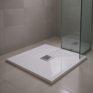 Receveur de douche rectangulaire Bliss Line 70 x 90 cm gris clair 7035 - Product Image 3