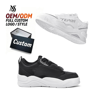 รองเท้าวิ่งผู้ชายระบายอากาศได้ดี พื้นหนา เพิ่มความสูง รองเท้าลำลองแบบสวมใส่สบาย รองเท้าทรง Chunky สำหรับผู้ชาย - Product Image 1