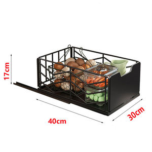 Kitchen Durabox Sliding <strong>Cabinet</strong> Wire Drawer Basket Pull Out Storage <strong>Under</strong> <strong>Sink</strong> Organizer Sliding Cupboard Drawers for <strong>Cabinets</strong> - Product Image 3