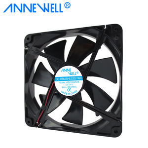 Meistverkaufter Flacher Vielseitiger DC 24V 14025 Siebenflügeliger Kugellager-Axiallüfter für Industrielle Fahrzeugelektronik - Product Image 3