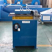 Machine tout-en-un pour la fabrication de cols de conduits HVAC, pour la formage de colliers de ventilation en spirale ronds, pour le traitement de tôles de fer galvanisé