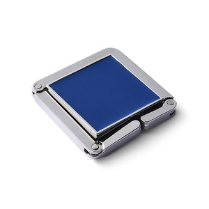 Porte-sac de style neutre personnalisé de couleur bleue de qualité supérieure, design carré - Product Image 3