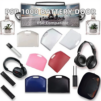 Pièces de rechange boîtier arrière coloré pour PSP1000 couvercle de batterie porte pour PSP 1000 couvercle de batterie accessoires de jeu