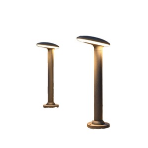 Solar Lawn <b>Light</b> Aluminum Body <b>Led</b> <b>Light</b> <b>Sensor</b> Outdoor Waterproof Garden Patio Lighting - Product Image 5