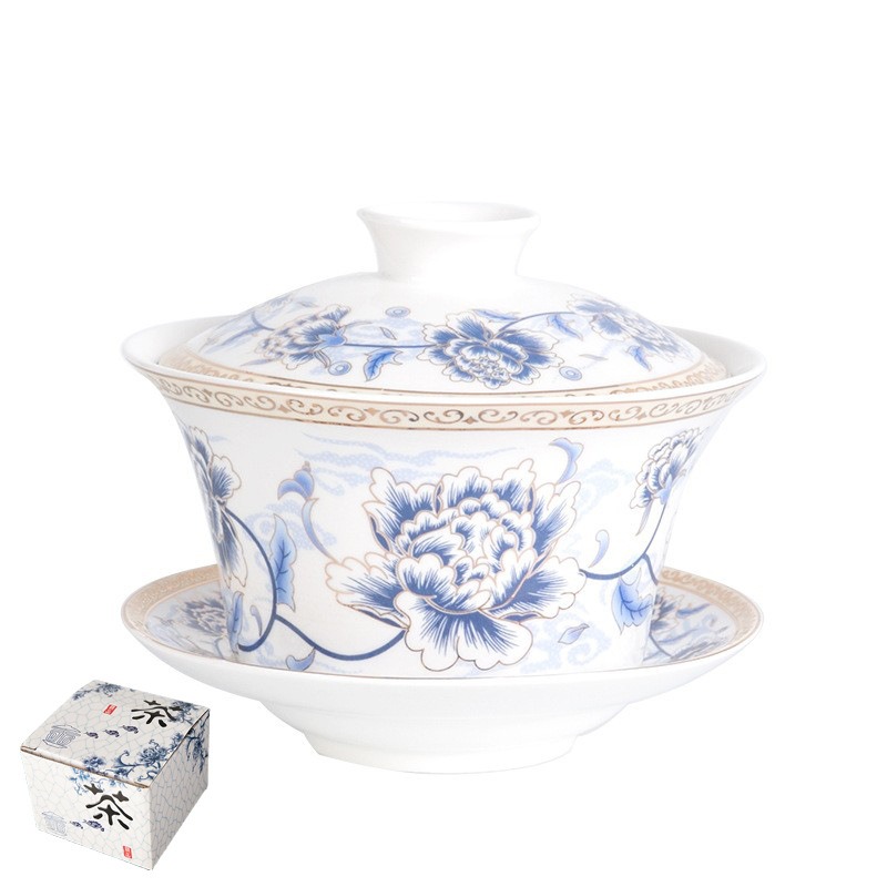 Tazza da tè in ceramica di peonia Bule