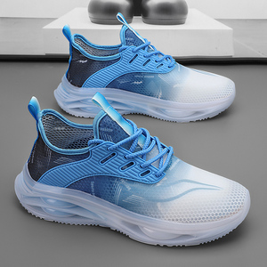 Chaussures de course légères et confortables pour hommes, soutien stable, tissu antidérapant, résistant à l'usure, absorbant les chocs - Product Image 2