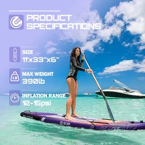ESUP 11ft Double Paroi Tissu Gonflable SUP Board PVC Premium Board for Expert Surfers <span class=keywords><strong>Big</strong></span> <span class=keywords><strong>Wave</strong></span> Board for Challenging Waters - Product Image 6