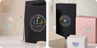 Vinilo Holográfico Imprimible Colorido, Película Láser Cromada, Adhesivo Autoadhesivo, Rollo de PVC