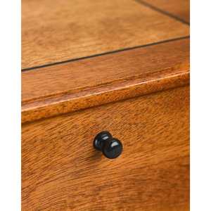 Vitrine à pièces de monnaie en bois de noyer artisanal avec couvercle rabattable, trou central, design rectangulaire de la marque DS pour le rangement des pièces d'or - Product Image 3