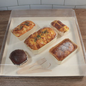 Plateaux en bois pour l'emballage et l'affichage des gâteaux et des aliments, ensemble de plateaux en bois personnalisés, plateau à sushi, plateau en bois brut pour <span class=keywords><strong>charcuterie</strong></span> - Product Image 1