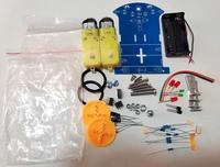Kit de Voiture Robot Électronique DIY pour Étudiants – Jouet Éducatif STEM, Science et Ingénierie, Voiture Intelligente à Suivi Automatique