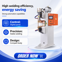 Machine de soudage par points automatique multi-électrodes à résistance ponctuelle pour tôles galvanisées et tôles d'acier inoxydable, usage intensif, pour l'automobile