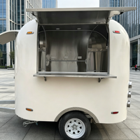 Remorque de restauration entièrement équipée sur mesure pour hot-dogs, camion à café, cuisine mobile, traiteur