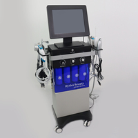 Machine faciale à bulles d'hydrogène et d'oxygène, livraison rapide depuis l'UE, Jet Peel, rajeunissement de la peau, nettoyage en profondeur pour salon, 15 sondes