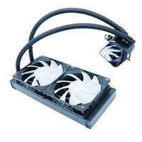 Dissipateur thermique en cuivre ARGB personnalisé OEM pour PC de jeu, refroidissement liquide du processeur, 12V PWM, contrôle de la vitesse, boîtier d'ordinateur