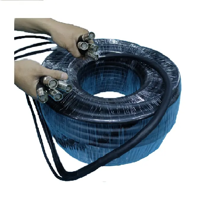4 way ethercon snake cable with CAT5 CAT5e CAT6 connectors