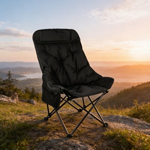 Chaise pliante d'extérieur en plastique, chaise longue portable, chaise pliante d'extérieur, chaise lune en résine blanche, tabouret pliant <span class=keywords><strong>de</strong></span> camping portable - Product Image 5