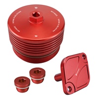 Kit de bouchons et de couvercles de thermostat d'huile BEVINSEE N54 N55 S55 pour BMW E90 E91 E92 E93 335i F80 M3